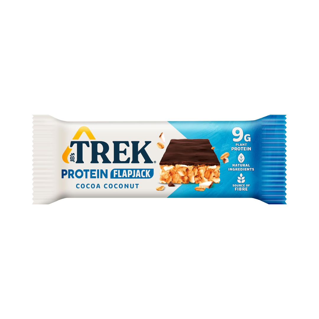 Trek Protein Flapjack 16x50g Cocoa Coconut
