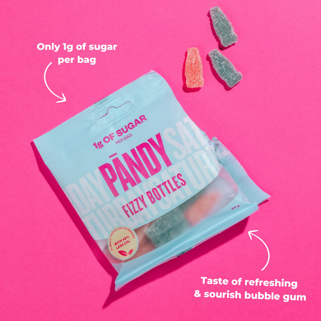 PANDY Candy 14x50g Fizzy Bottles