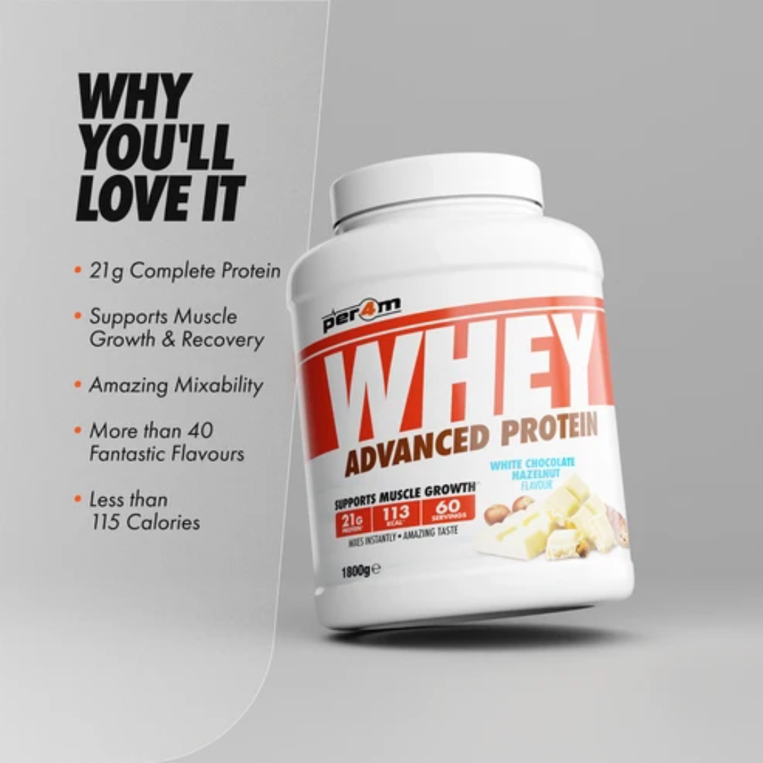 Per4m Advanced Whey Protein 1.8kg - Salted Caramel