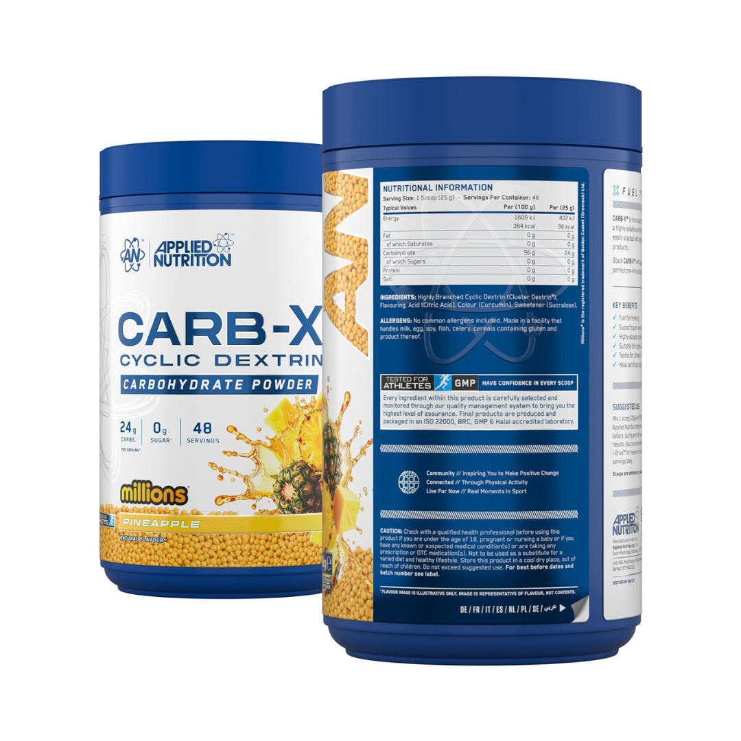 Applied Nutrition Carb X 1.2kg Millions Pineapple