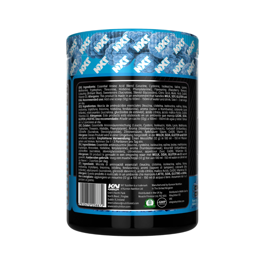 NXT Nutrition EAAs 360g Icy Blue Razz