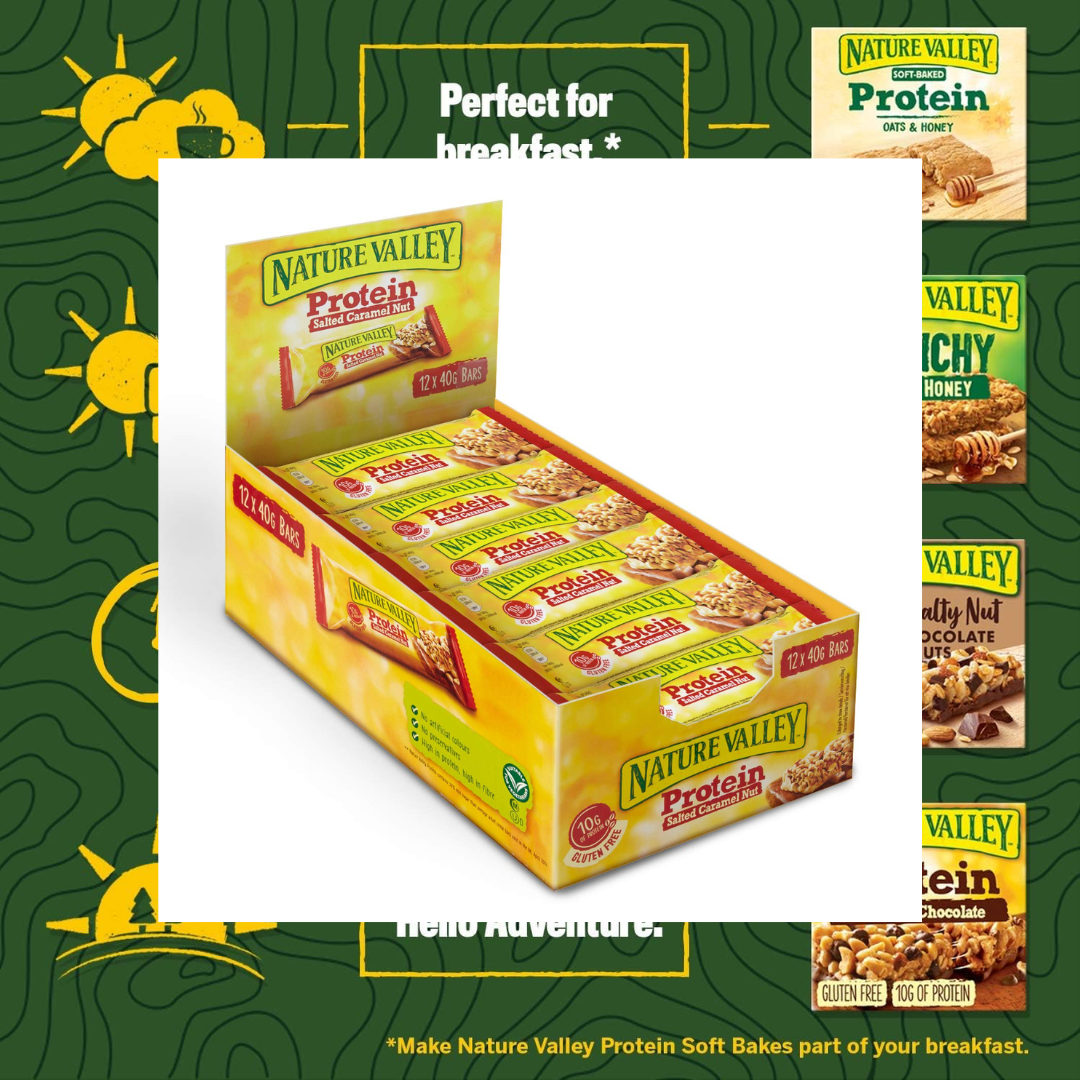 Nature Valley Proten 12x40g Salted Caramel Nut