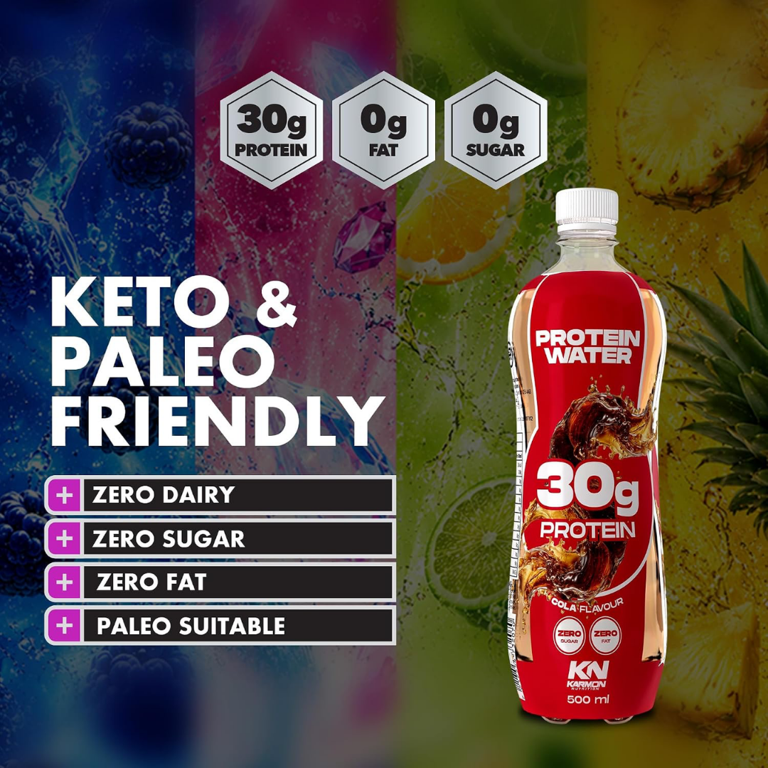 NXT Nutrition KN Protein Water 12x500ml Cola