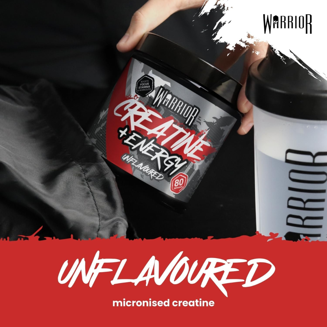 Warrior Creatine Plus Energy 360g Unflavoured