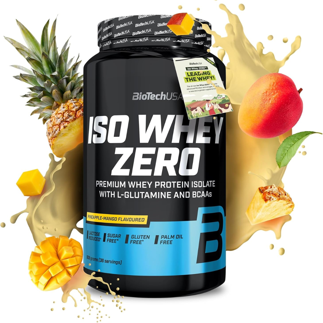BioTech USA Iso Whey Zero 908g Pineapple Mango