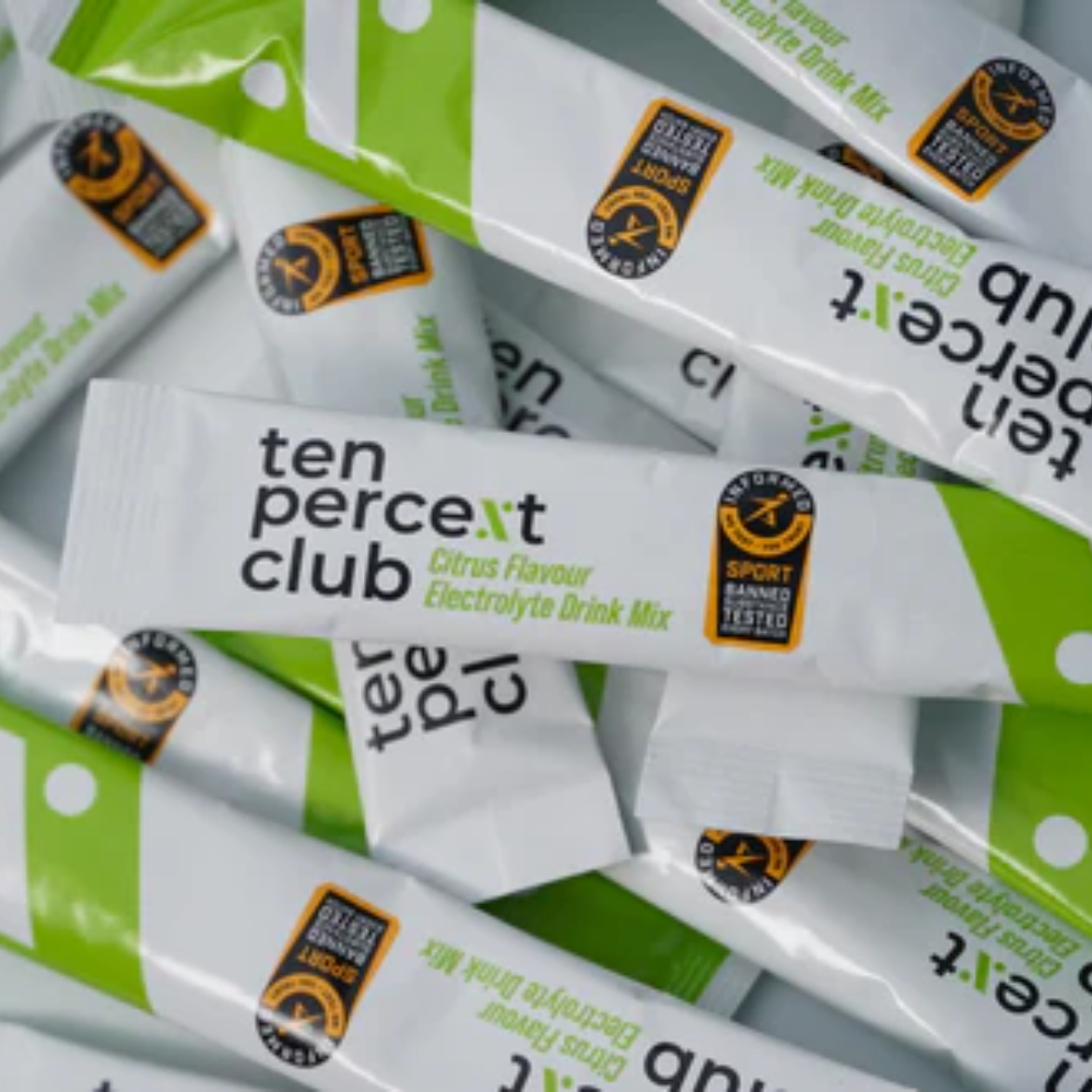 The Ten Percent Club Electrolytes - Citrus 28 Sachets