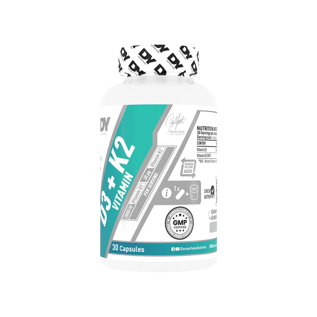DY Nutrition D3 - K2 Vitamin 30 Tabs