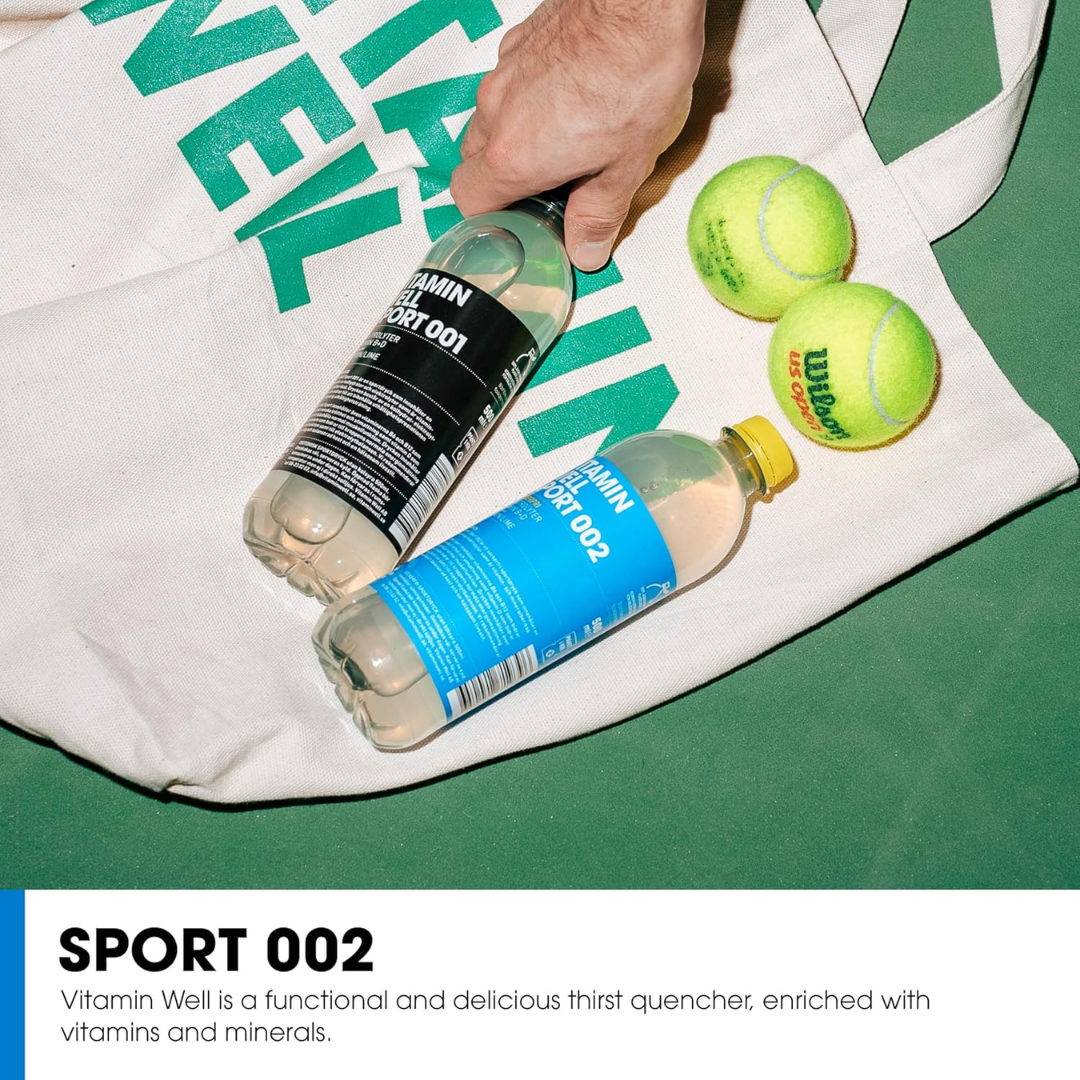 Vitamin Well Sport 002 Electrolyte Sugar Free 12x500ml Lemon/Lime