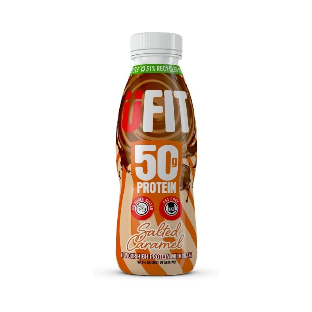 UFIT Protein RTD 8x500ml Salted Caramel