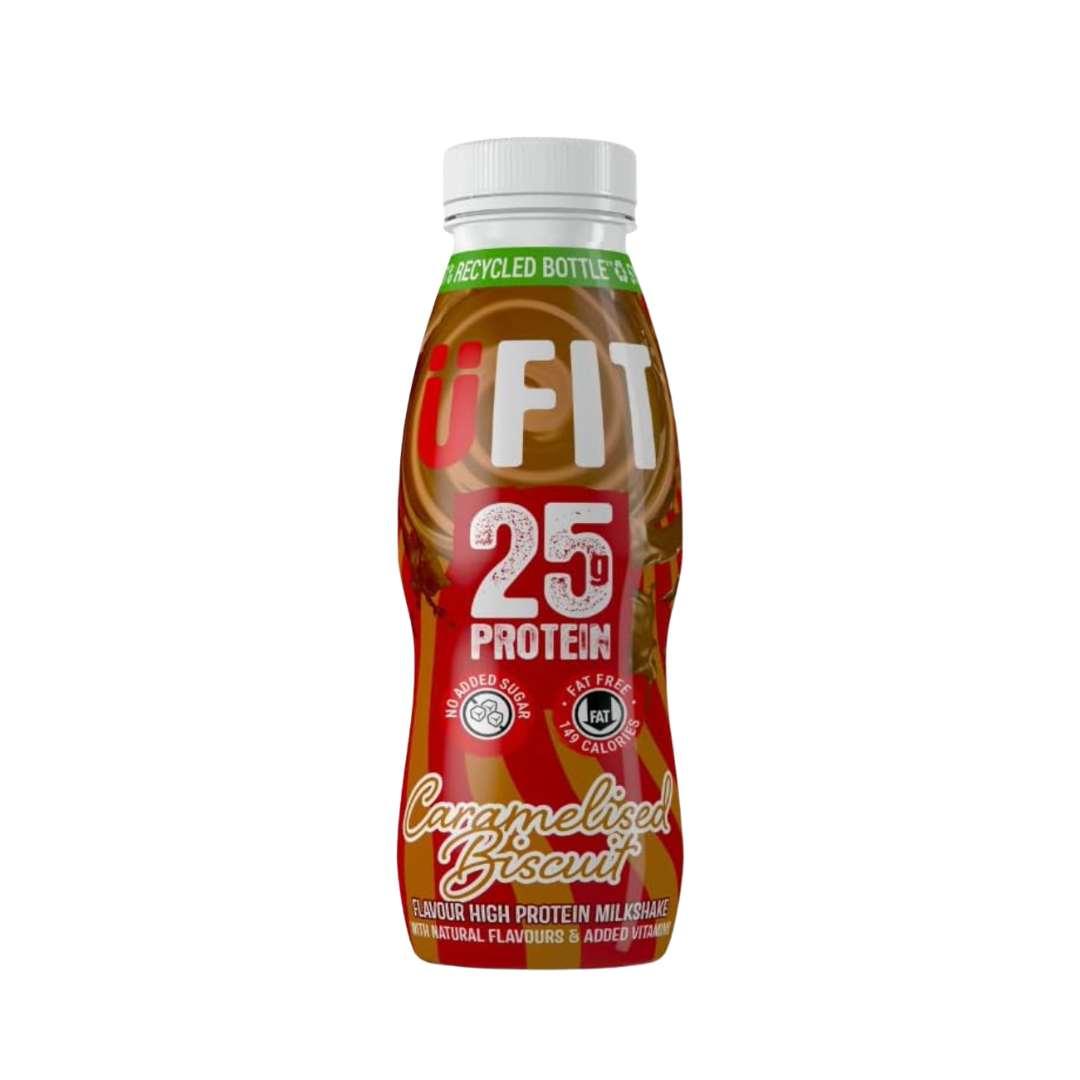 UFIT Protein RTD 10x330ml Caramelised Biscuit