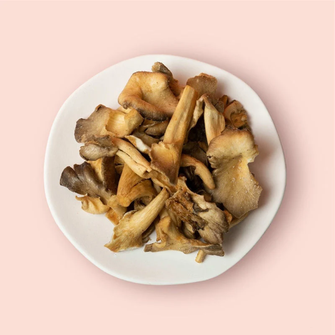 Other Foods Mushroom Crisps 8x40g Crunchy Oyster Mushrooms