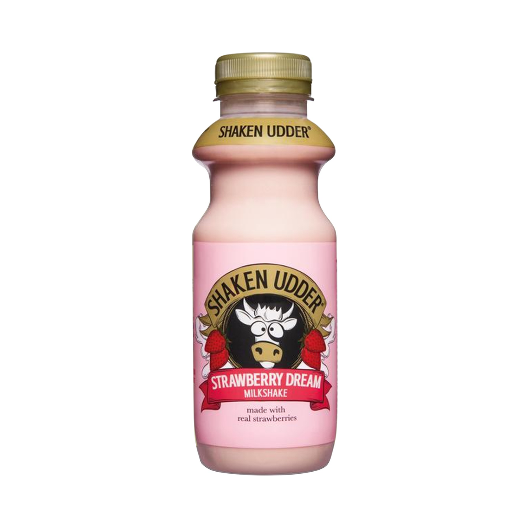 Shaken Udder Milkshake 8x330ml Strawberry Dream