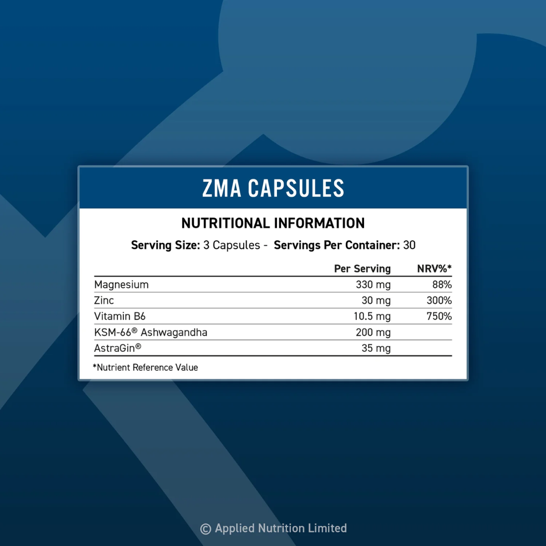 Applied Nutrition Zinc, Magnesium and Vitamin B6 90 Caps