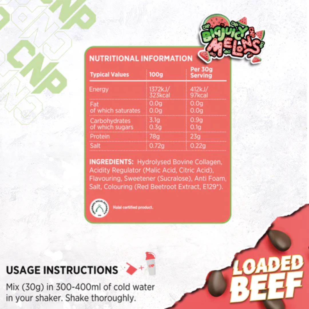 CNP Loaded Beef 1.8kg Big Juicy Melon