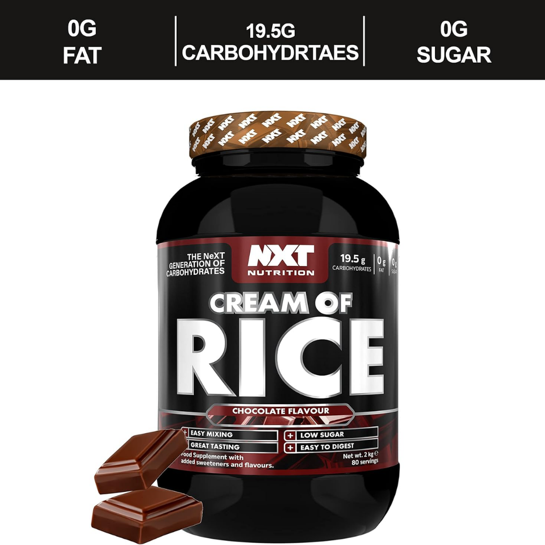 NXT Nutrition Cream of Rice 2kg Chocolate