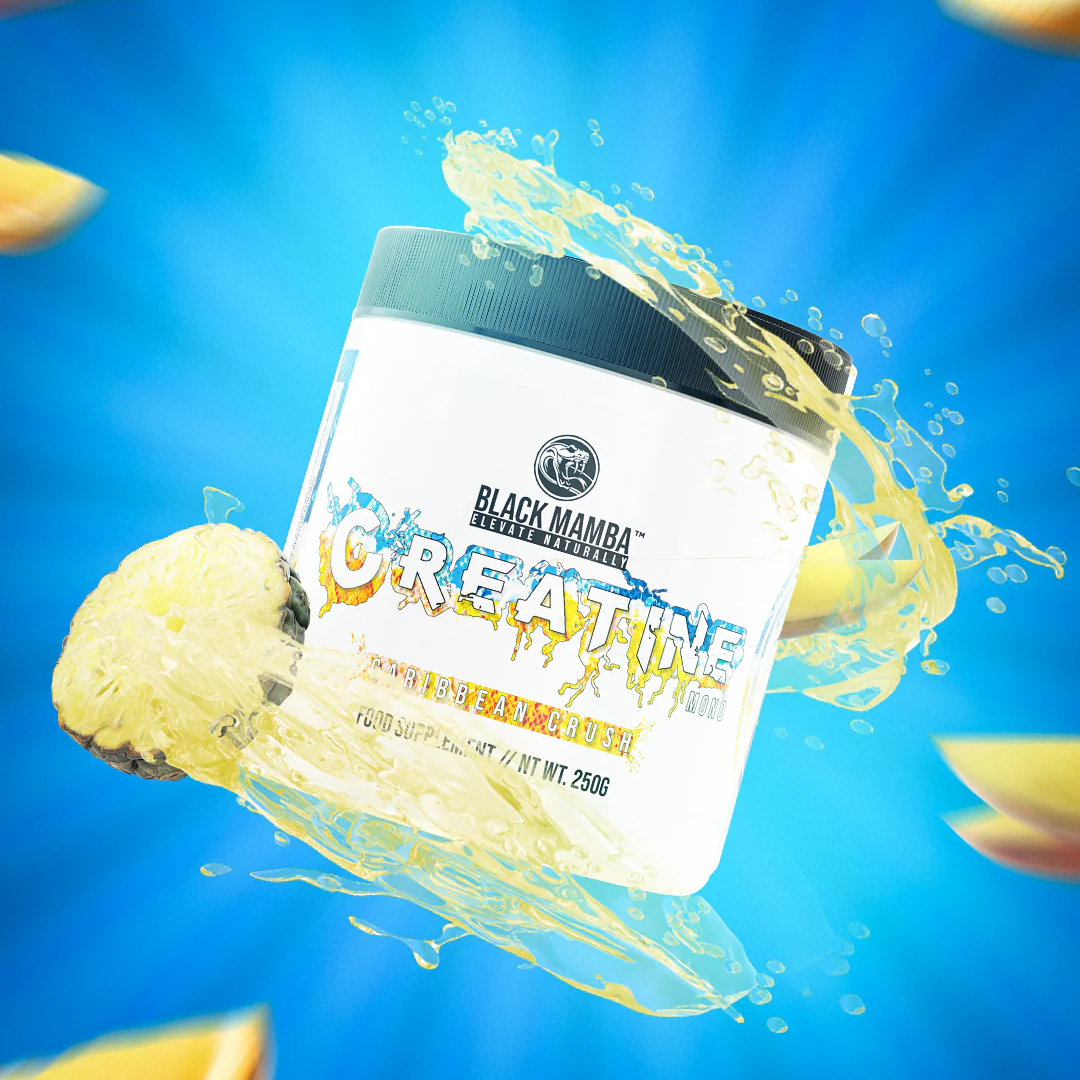 Black Mamba Flavoured Creatine 250g Fresh Apple