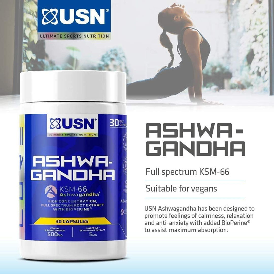 USN Ashwagandha 60 Caps
