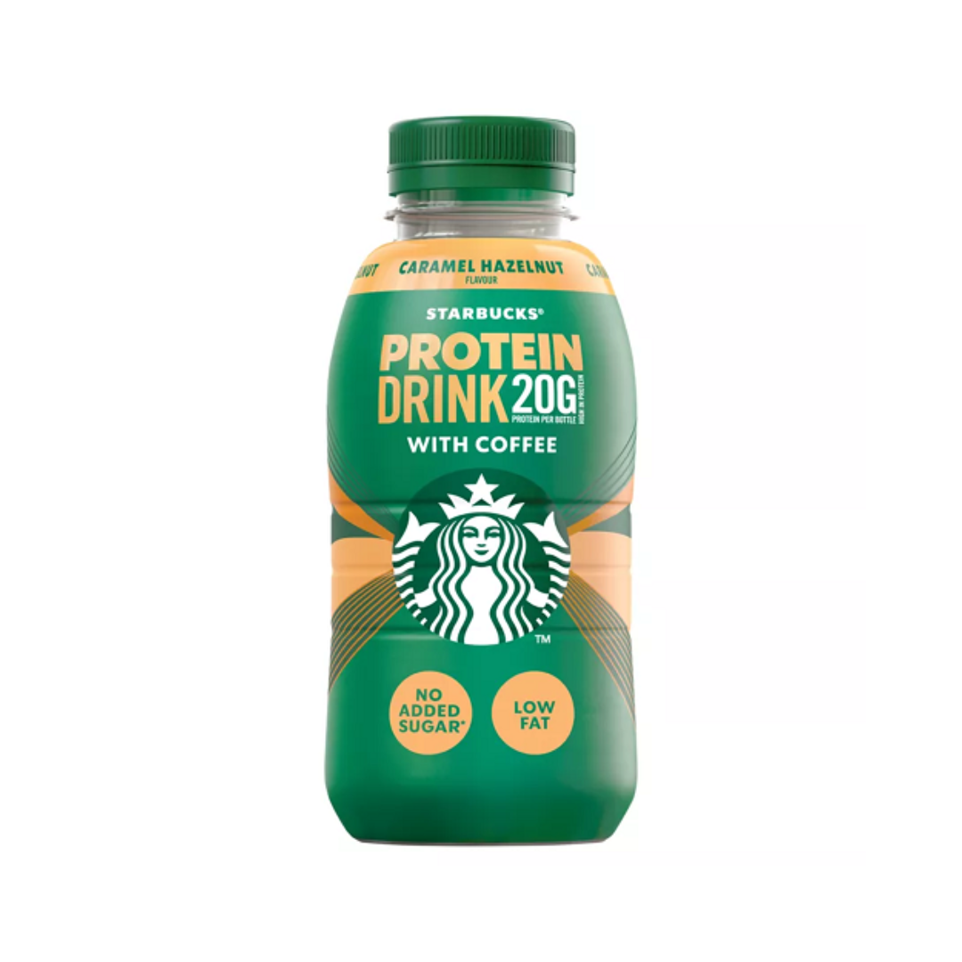 Starbucks Protein PET 8x330ml Caramel Hazelnut