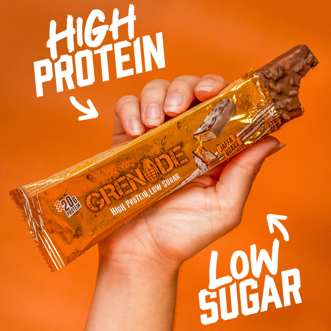 Grenade Protein Bar 12x60g - Jaffa Quake