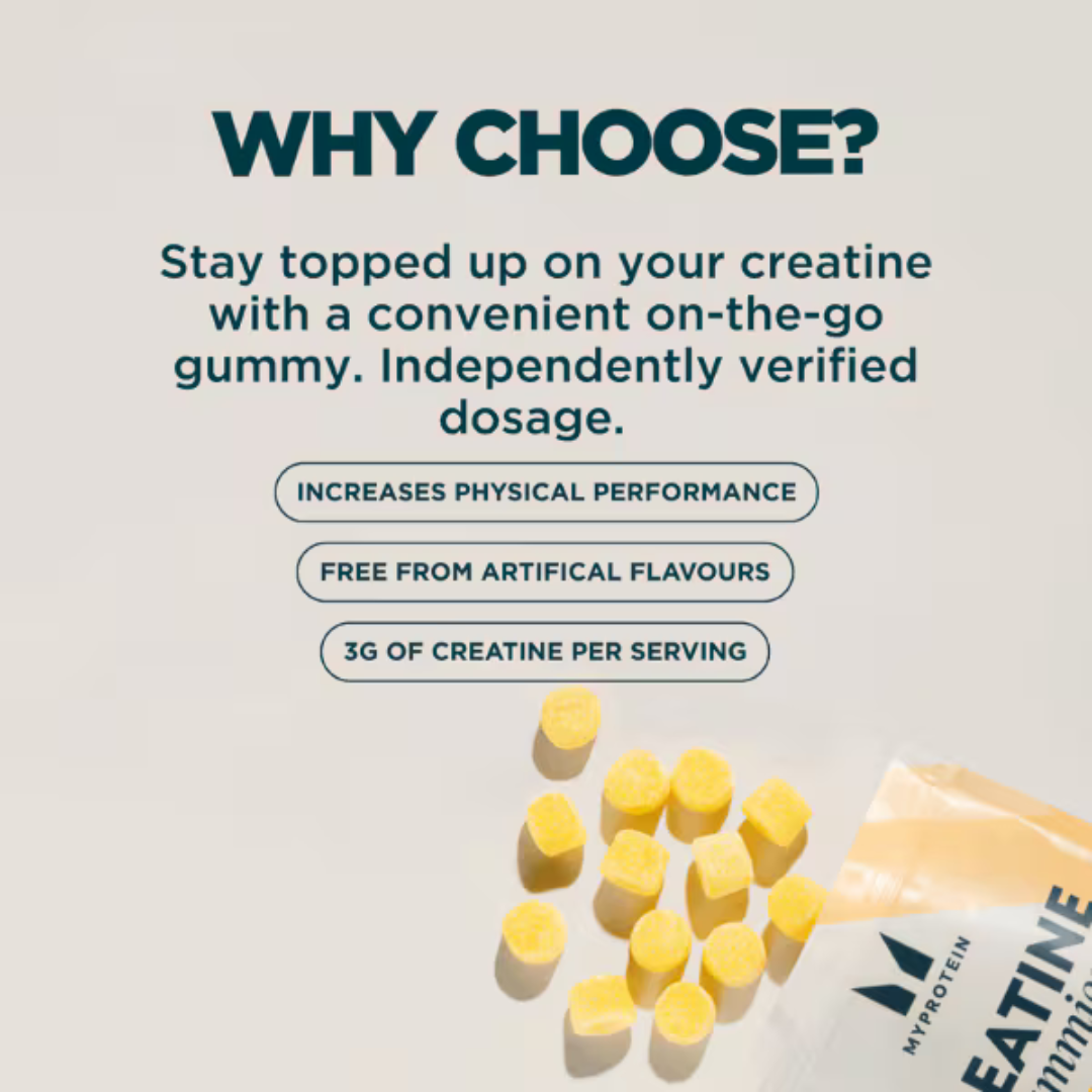 MyProtein Creatine Gummies 21 Gummies Lemon