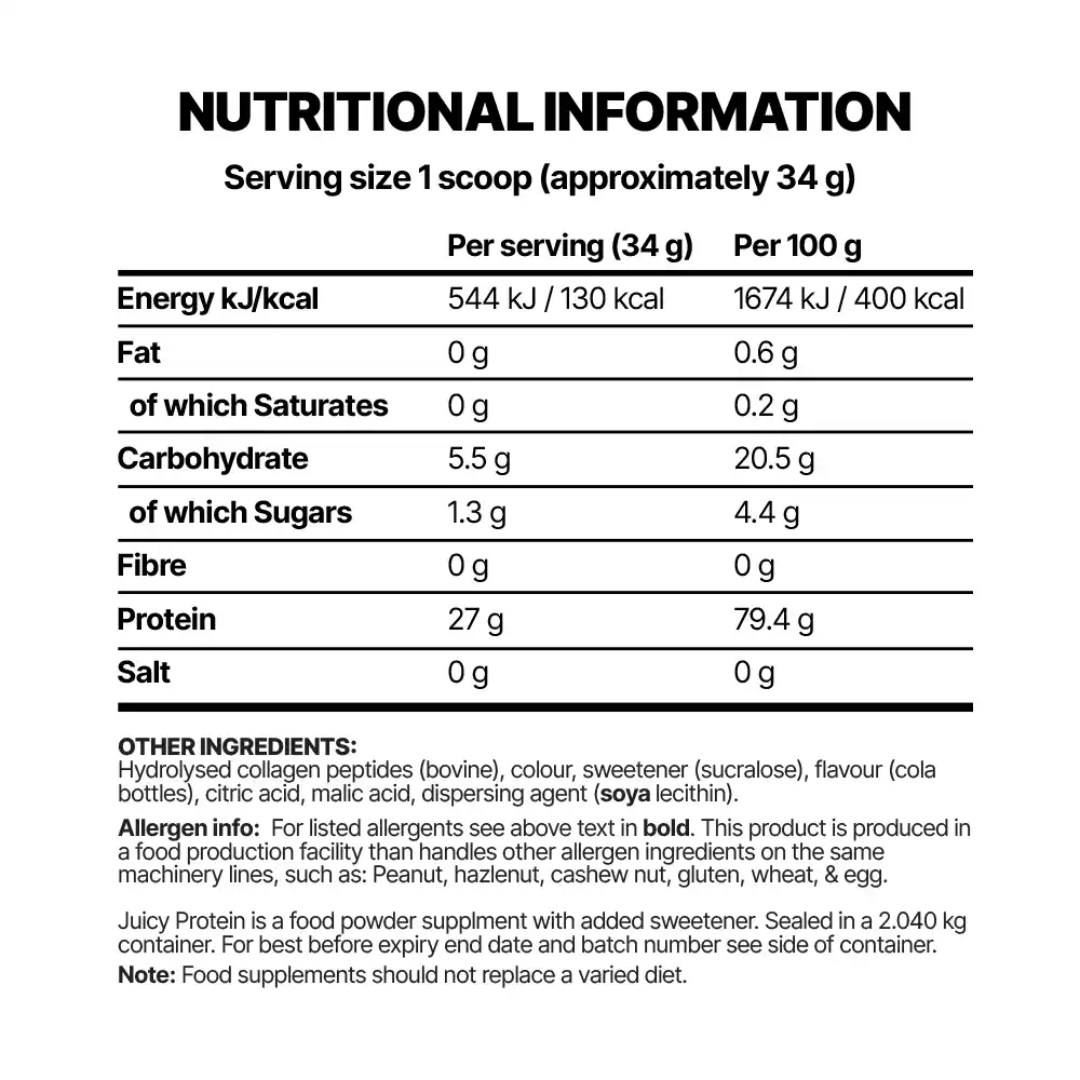 Chaos Crew Juicy Protein 2kg Strawberry Watermelon