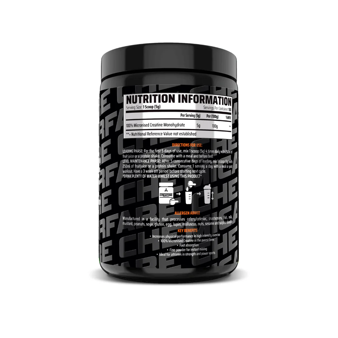 Chemical Warfare Creatine Monohydrate 500g
