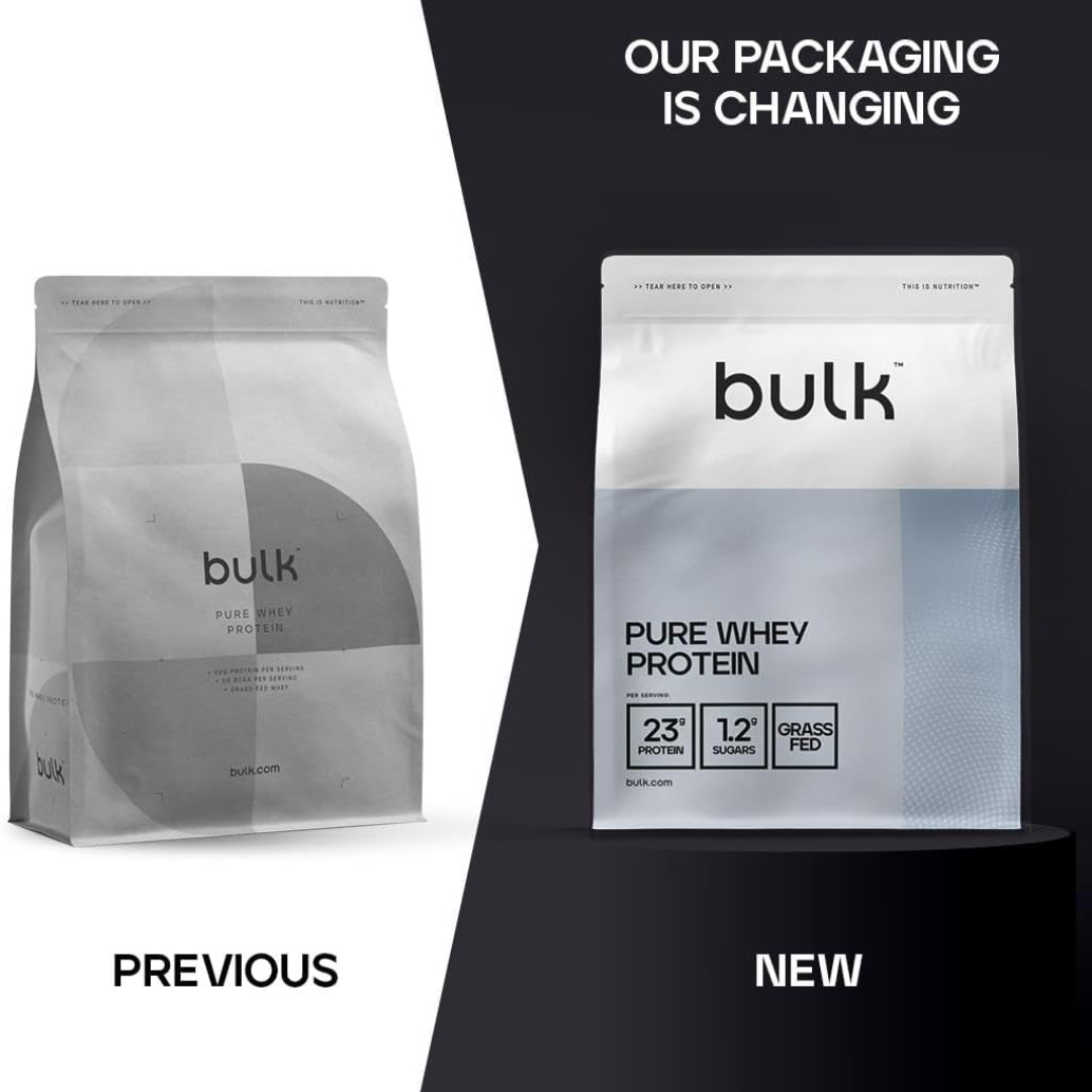 Bulk Pure Whey Protein 500g Unflavoured