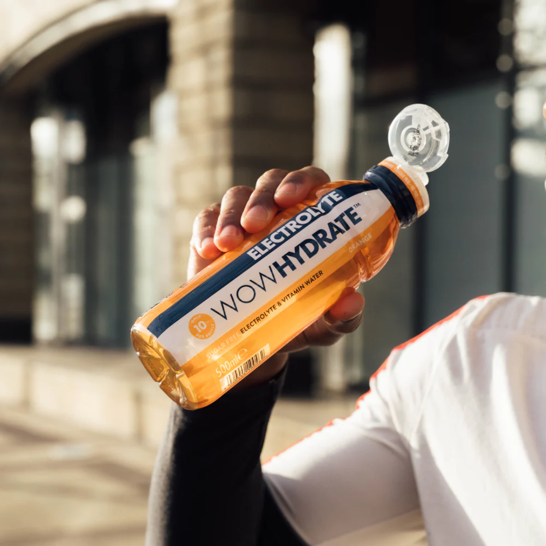 Wow Hydrate Electrolyte Water 12x500ml Lemon & Lime