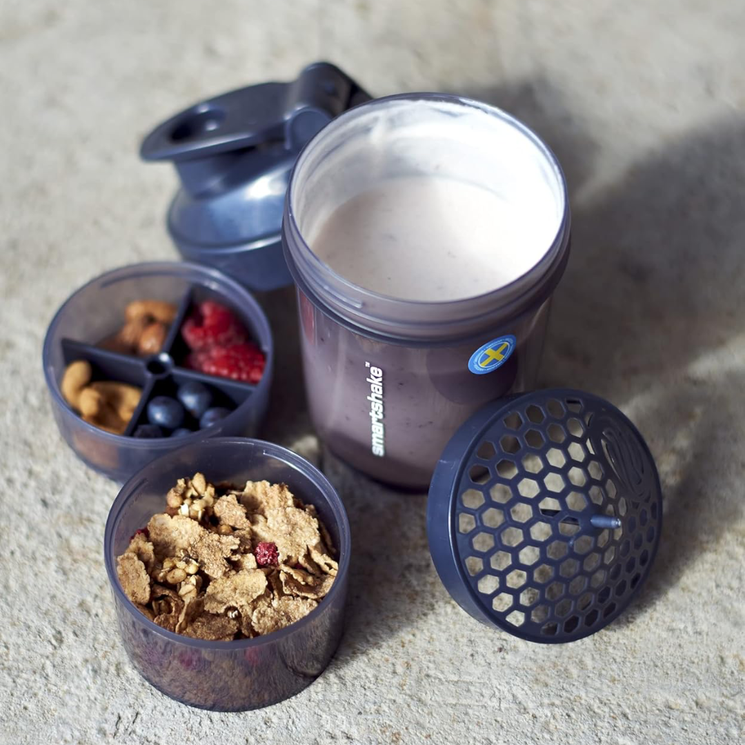 SmartShake O2Go Shaker 600ml Space Grey