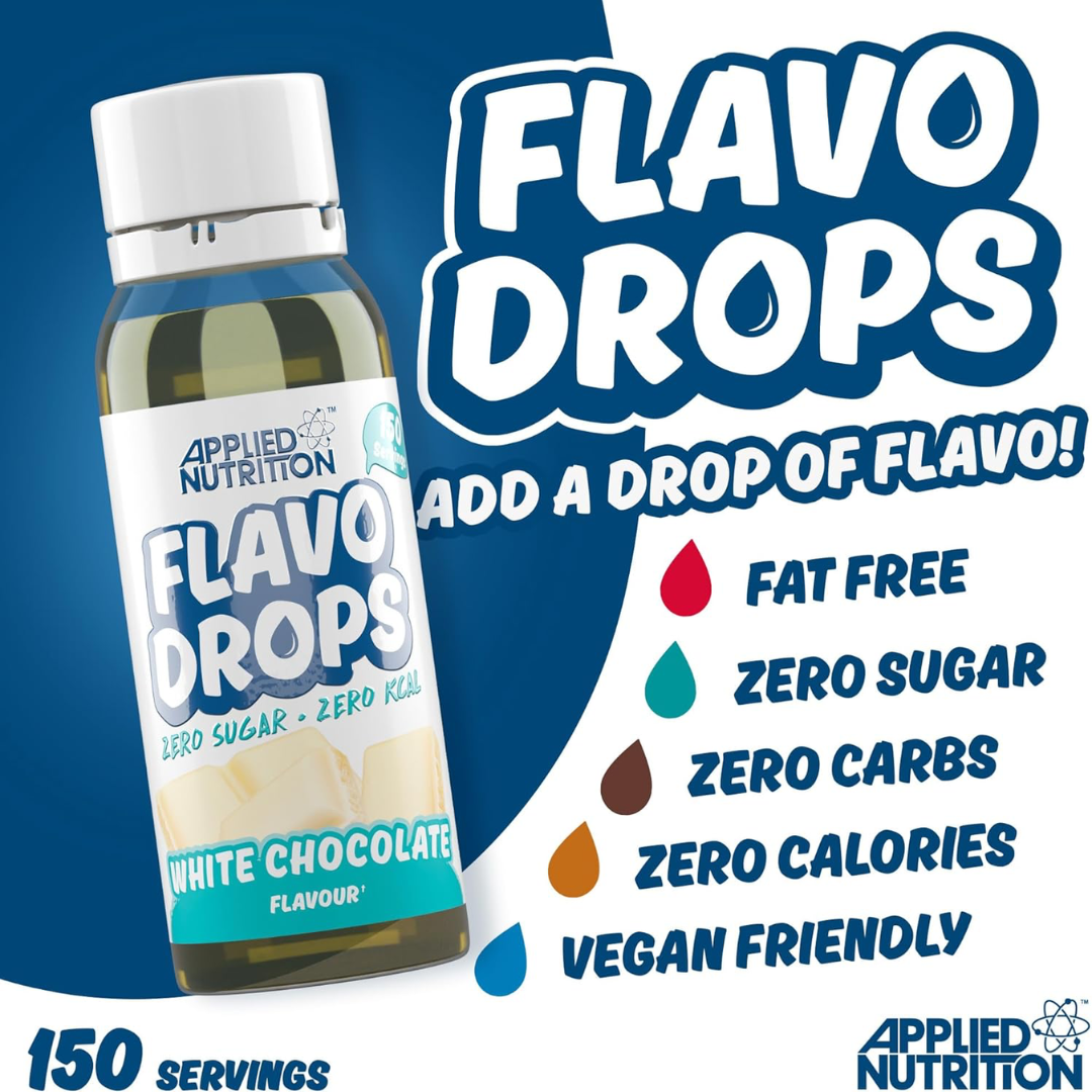 Applied Nutrition Flavo Drops 38ml White Chocolate