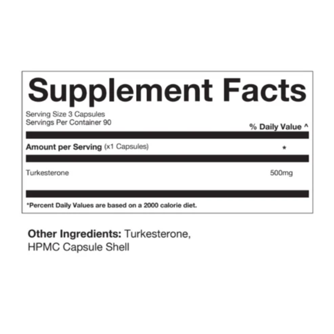 The Ten Percent Club Turkesterone 90 Caps