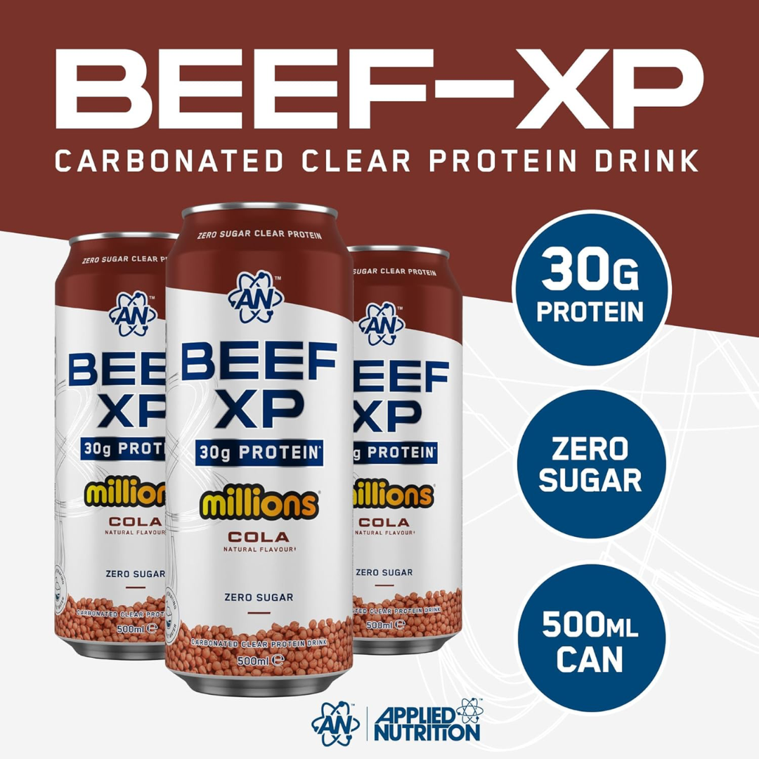 Applied Nutrition Beef XP 12x500ml Millions Cola