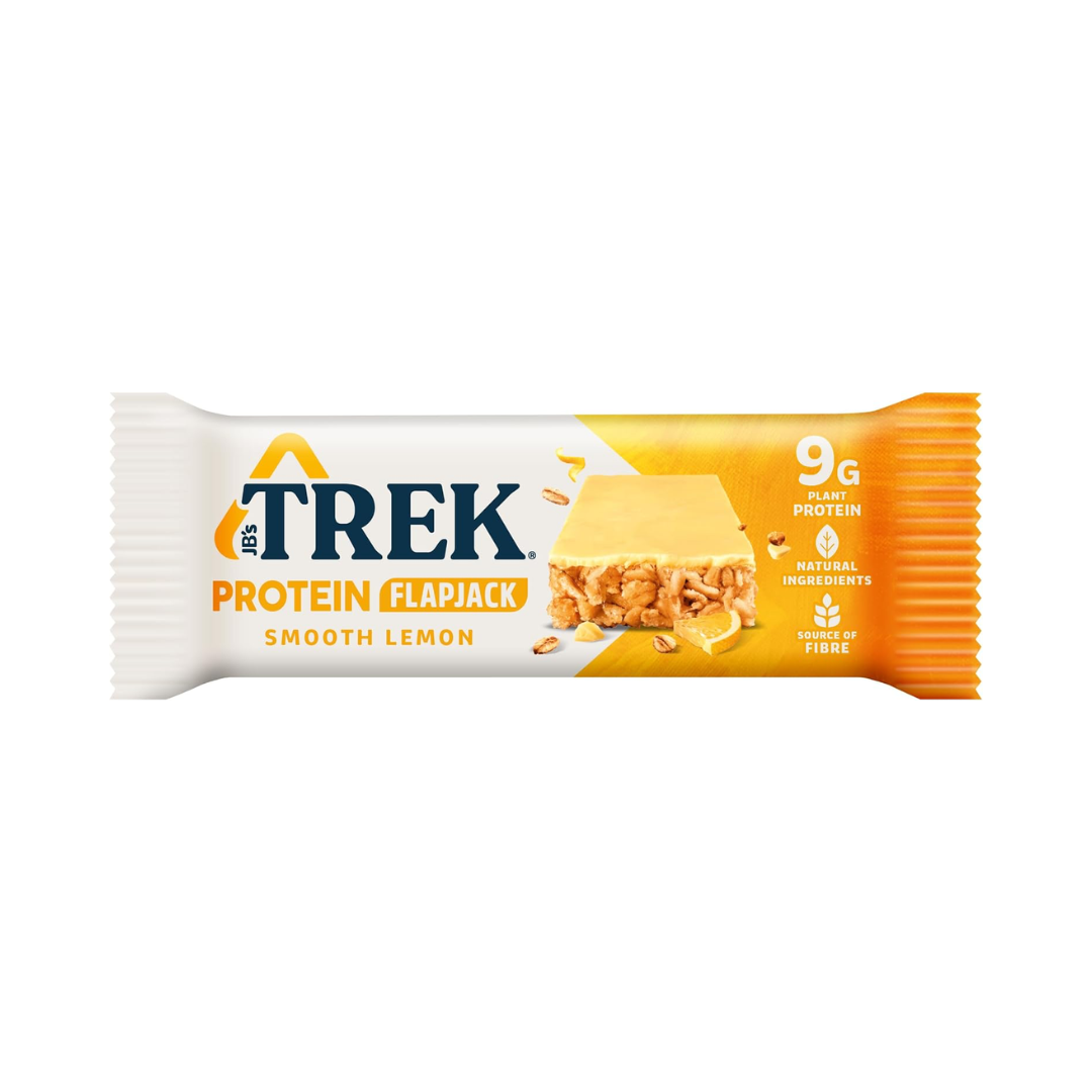 Trek Protein Flapjack 16x50g Smooth Lemon