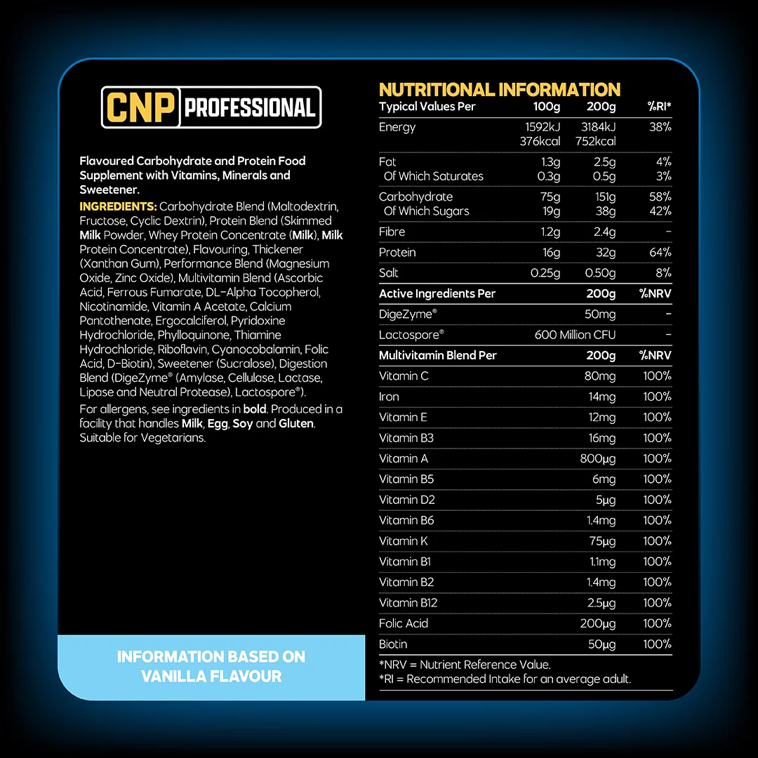 CNP Professional Pro Mass 4.8kg Banana