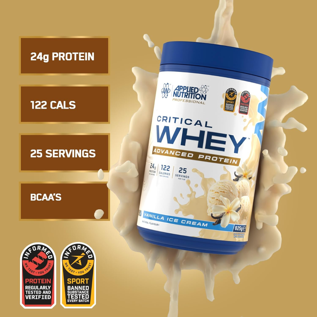 Applied Nutrition Critical Whey 825g Vanilla