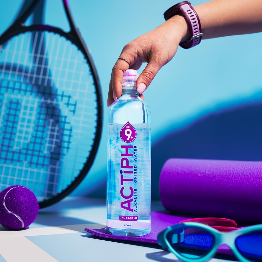 Actiph Alkaline Ionised Water 12x600ml