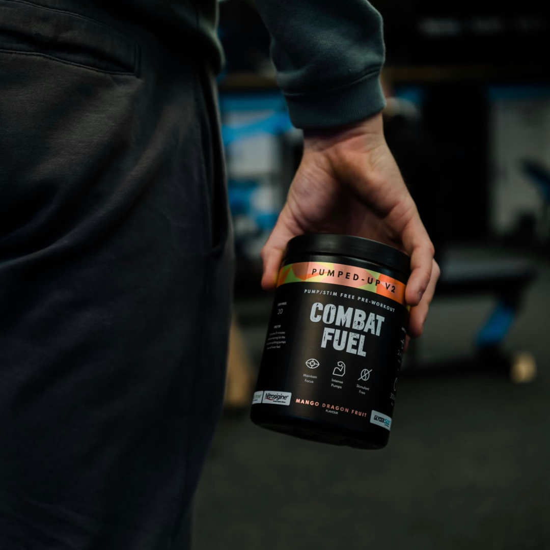Combat Fuel Pumped-Up V2 500g Strawberry & Lime V2