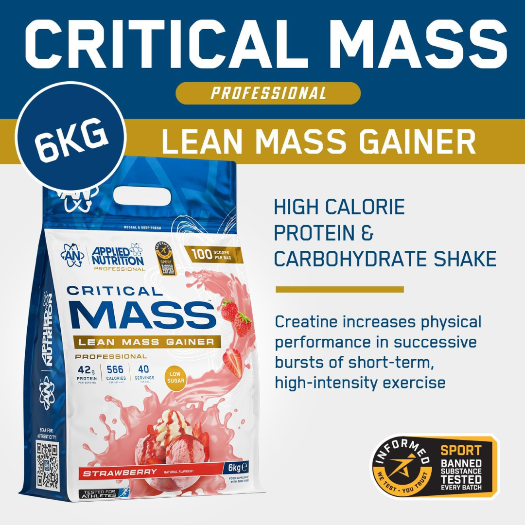 Applied Nutrition Critical Mass Professional 6kg - Banana