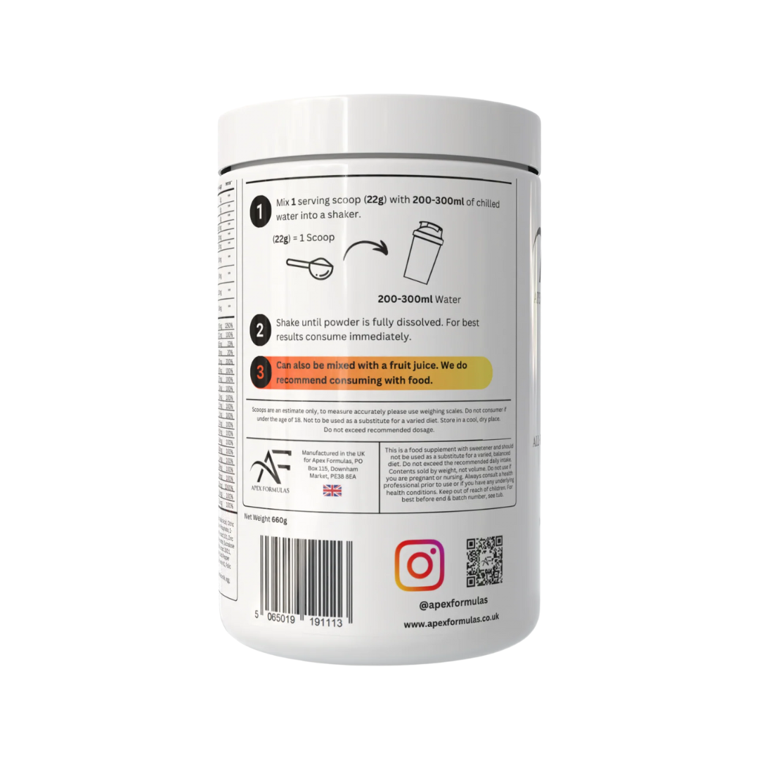Apex Formulas Morning Ritual 660g Strawberry Lime