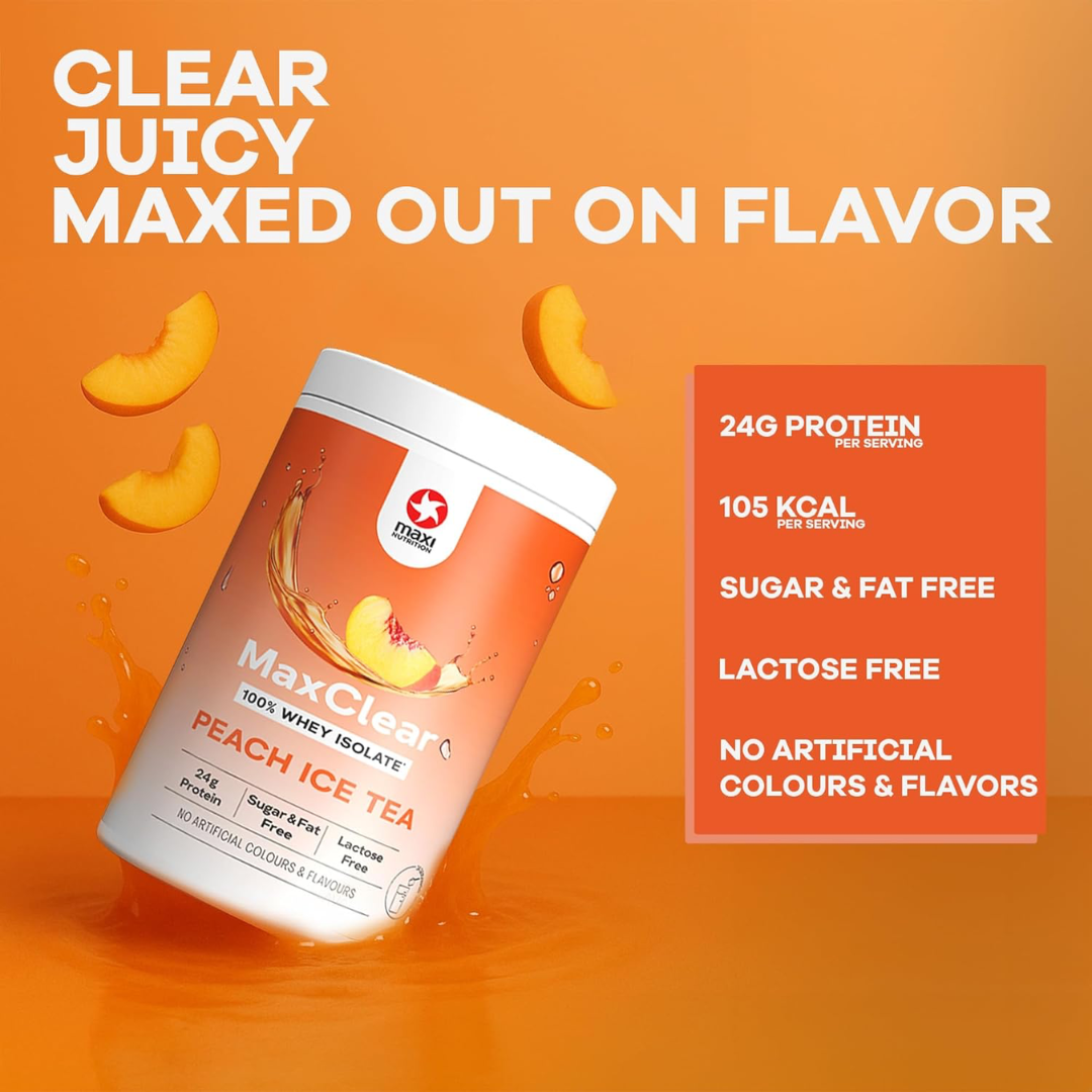 MaxiNutrition Maxclear 420g Peach Ice Tea