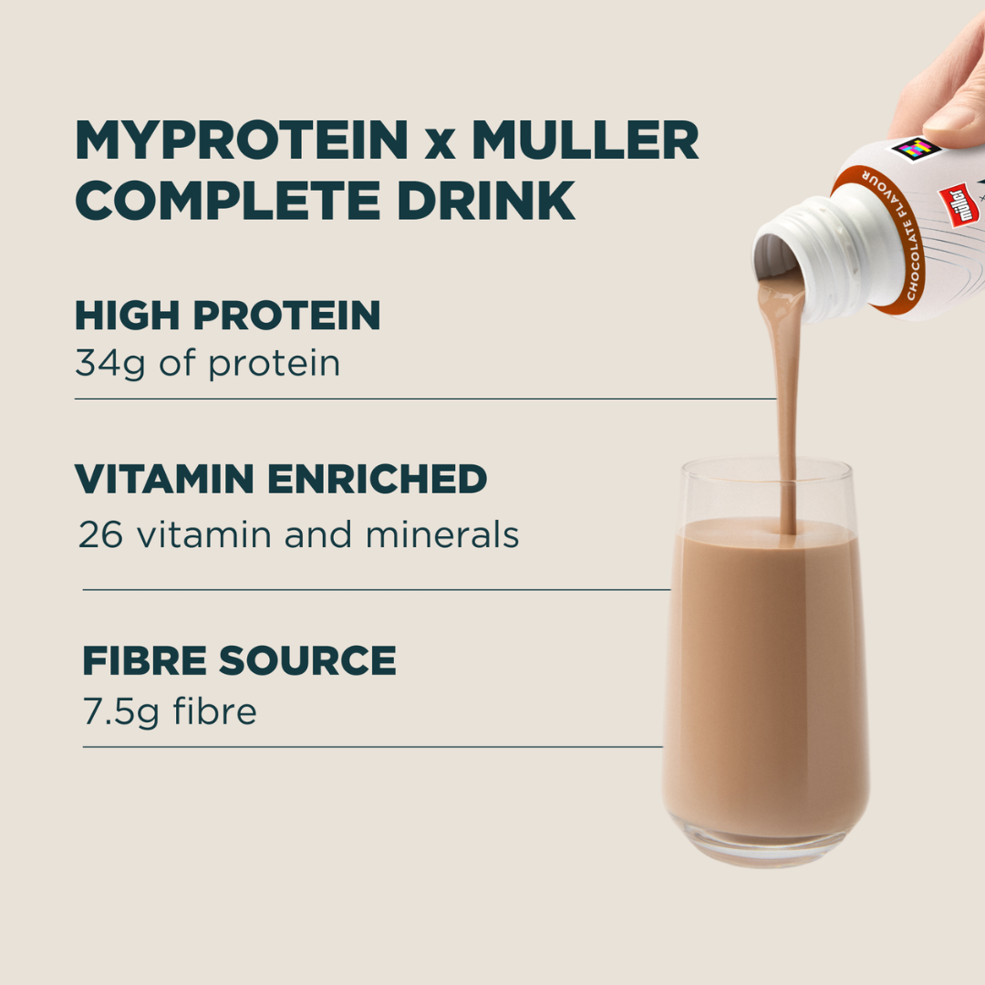 MyProtein x Muller Complete Meal Drink 6x500ml Chocolate