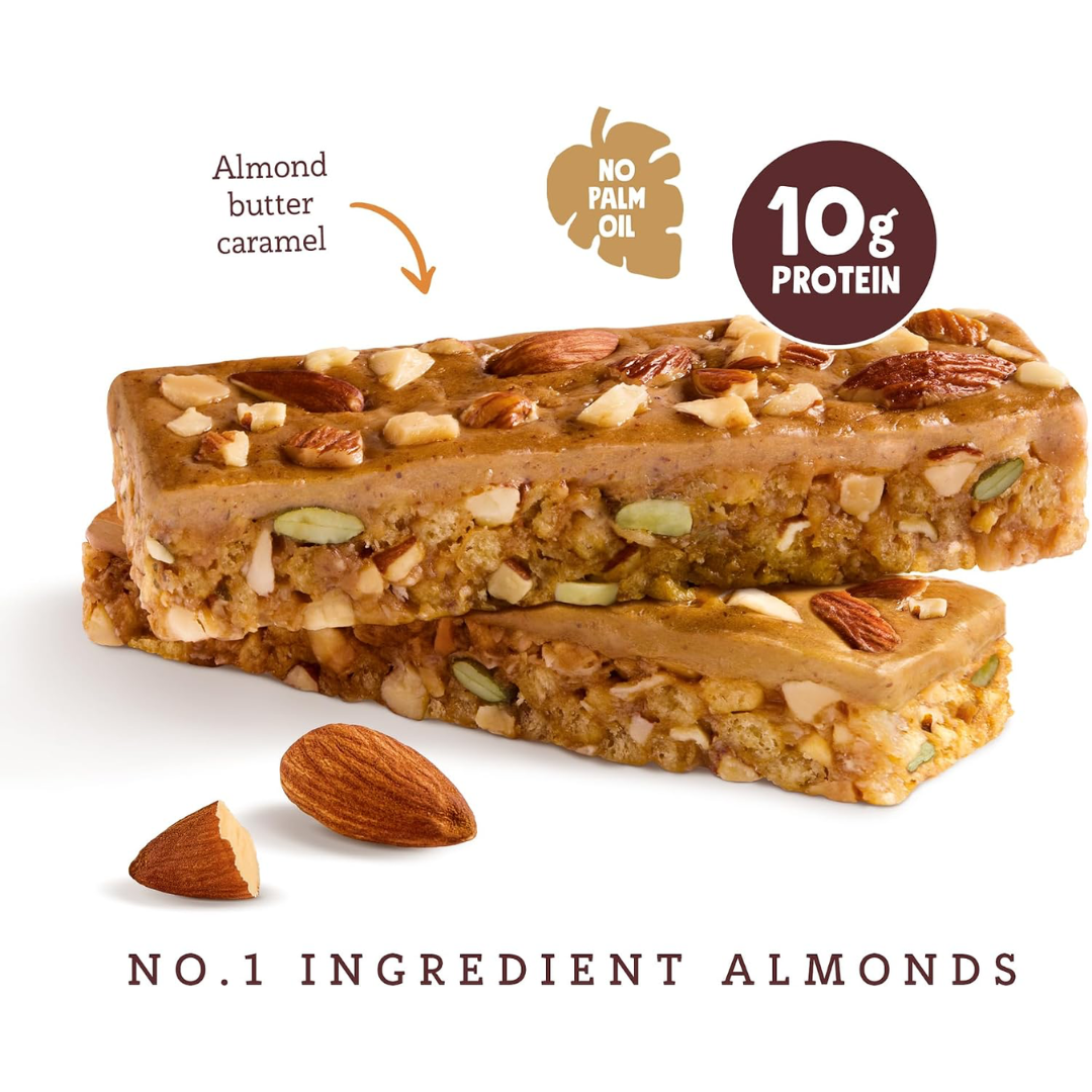 Pip & Nut Protein Bar 15x45g Caramel Almond