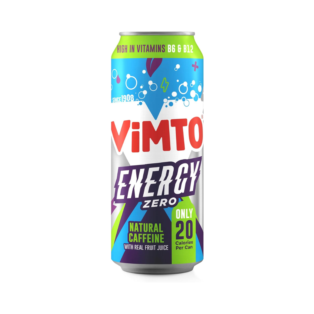 Vimto Energy No Added Sugar 12x500ml