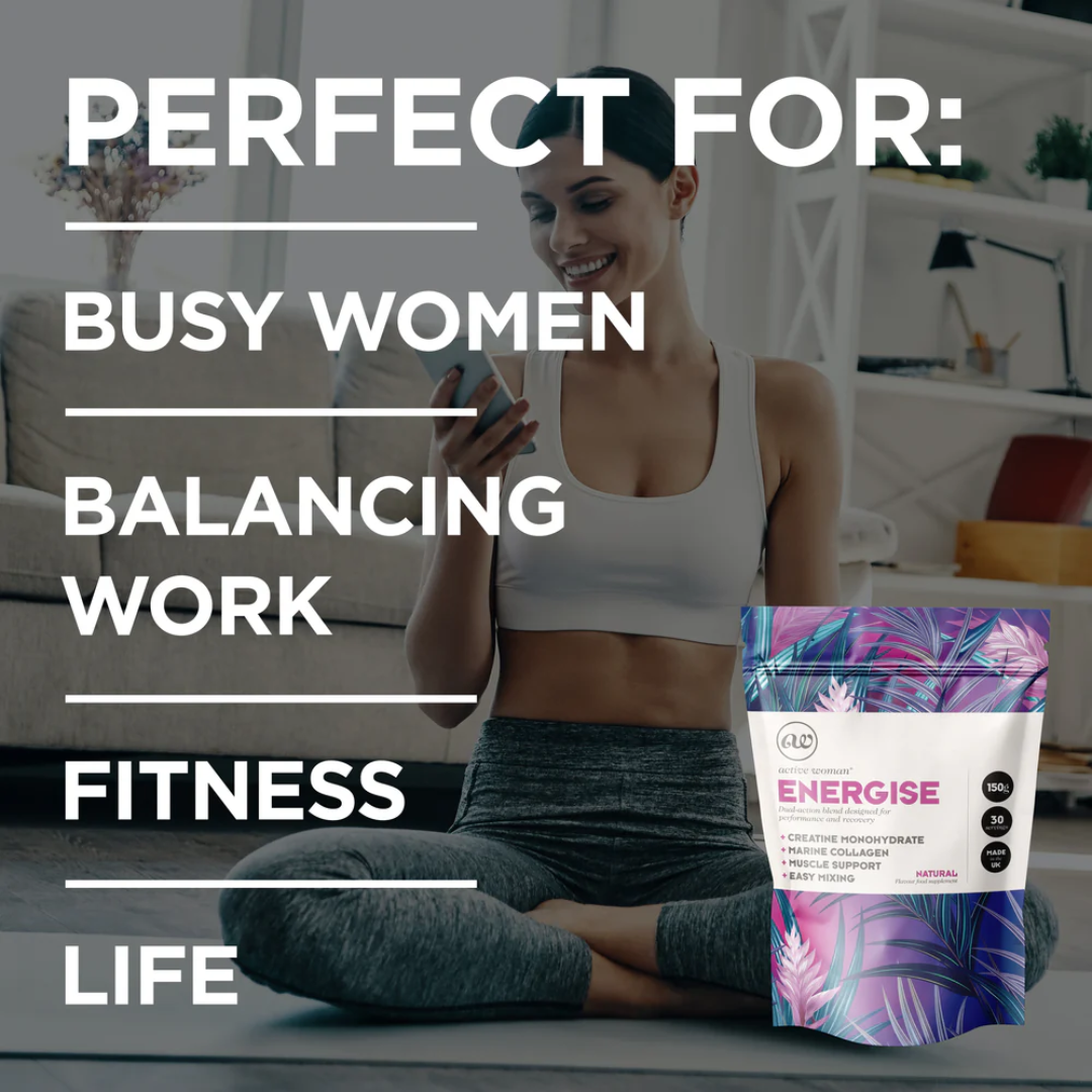 Bio-Synergy Active Woman Energise Creatine & Collagen 150g