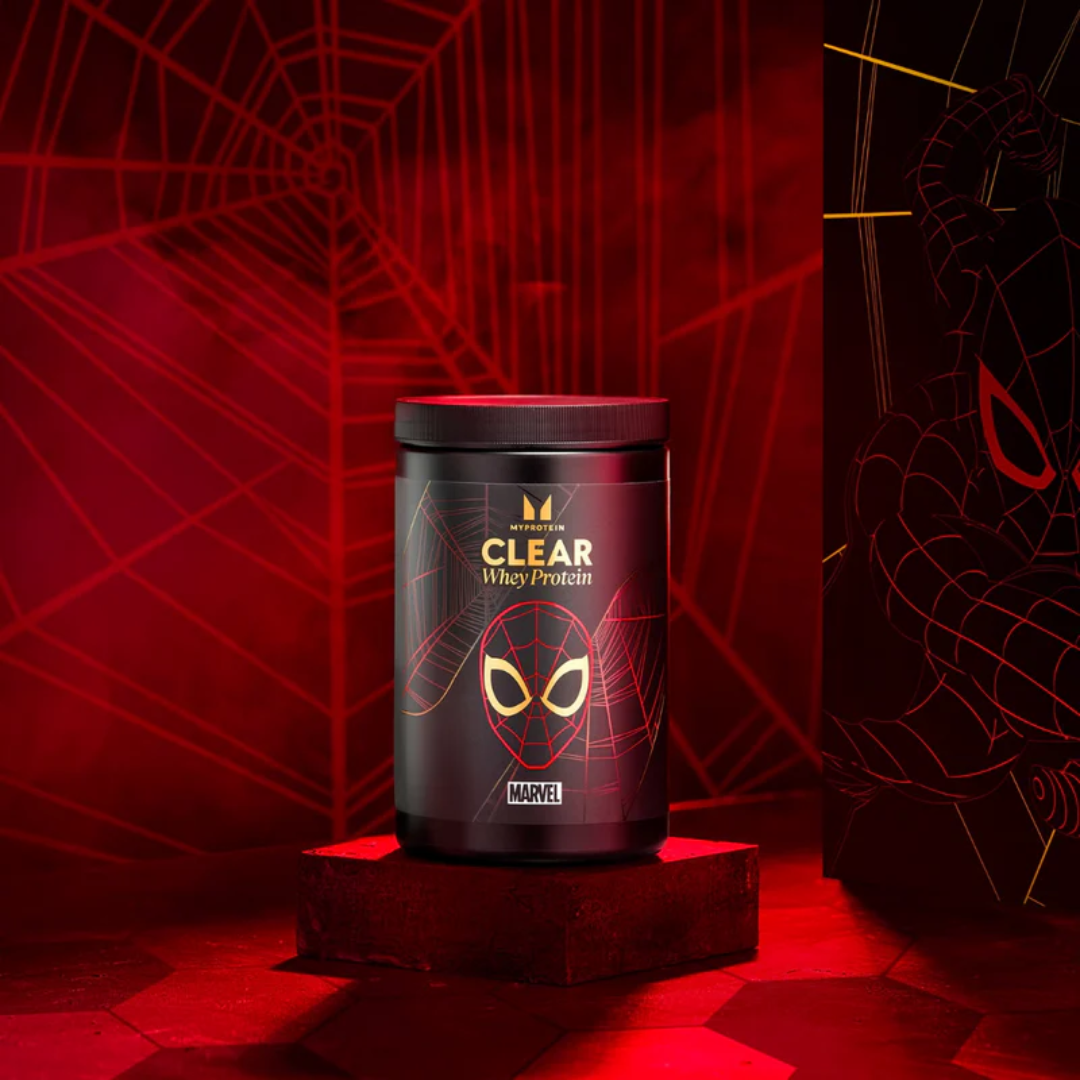 MyProtein Clear Whey Isolate Limited Edition Marvel - Spiderman 250g Raspberry & Strawberry