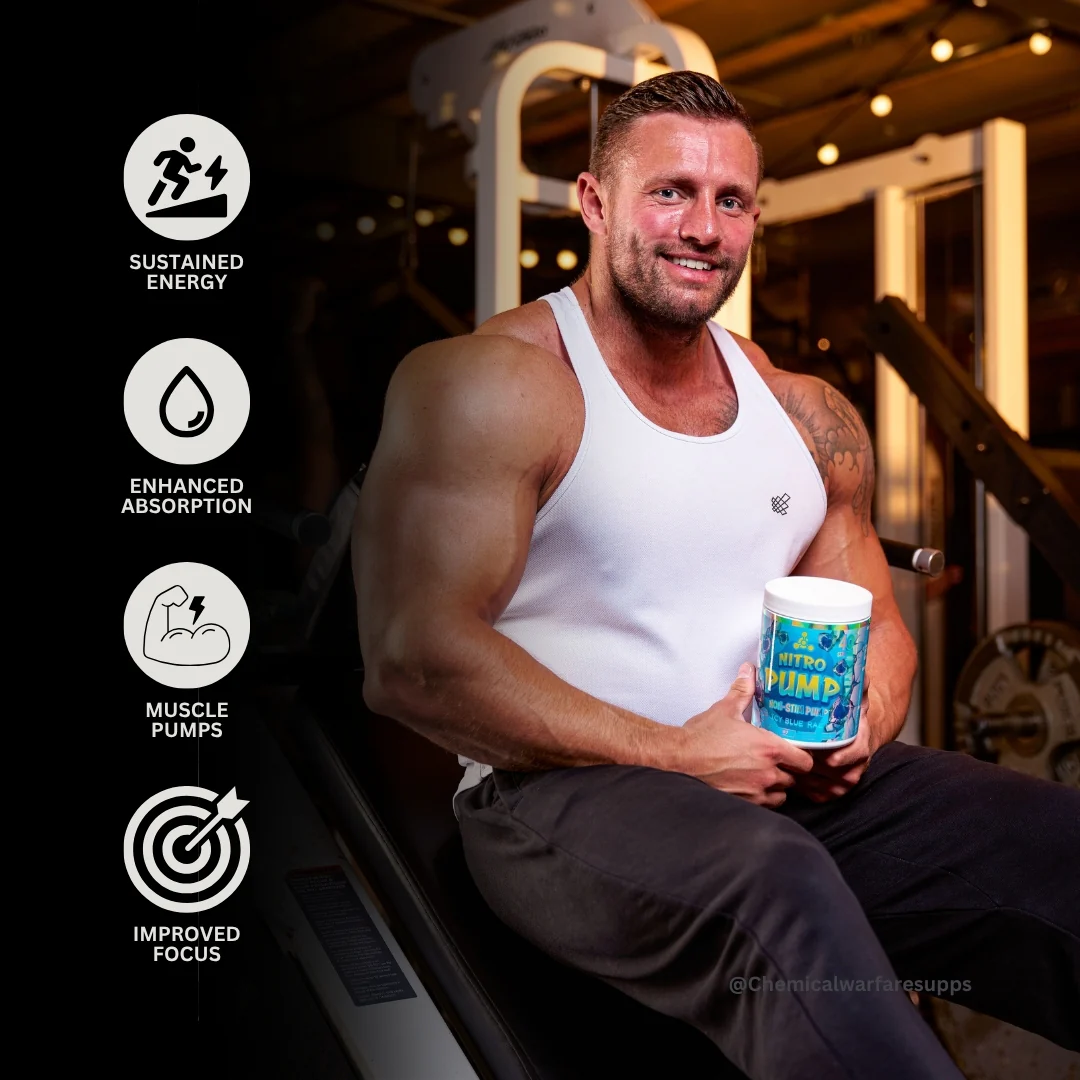 Chemical Warfare Nitro Pump 400g Blue Icy Raz