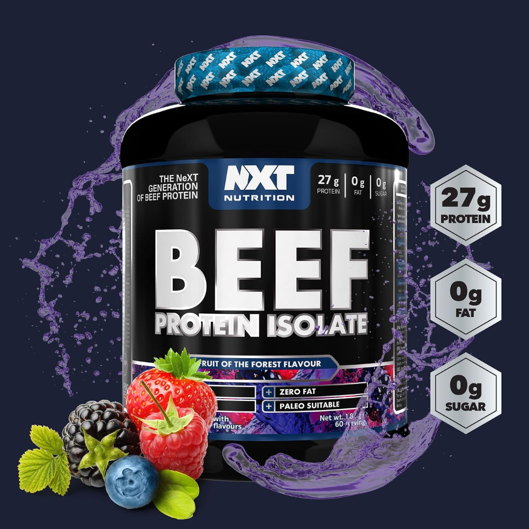 NXT Nutrition Beef Protein Isolate 1.8kg Fruits of the Forest