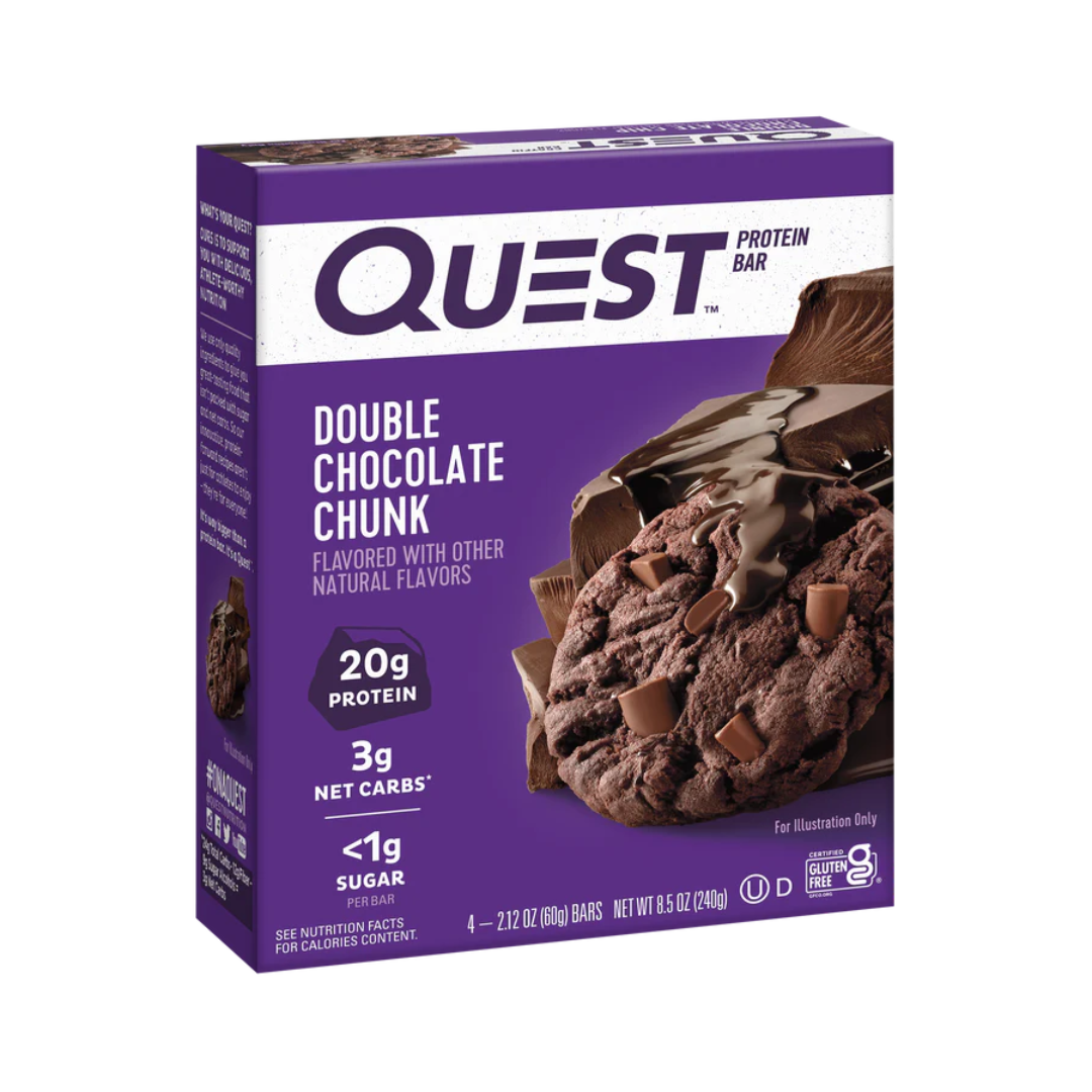 Quest Nutrition Bar 12x60g Double Chocolate Chunk