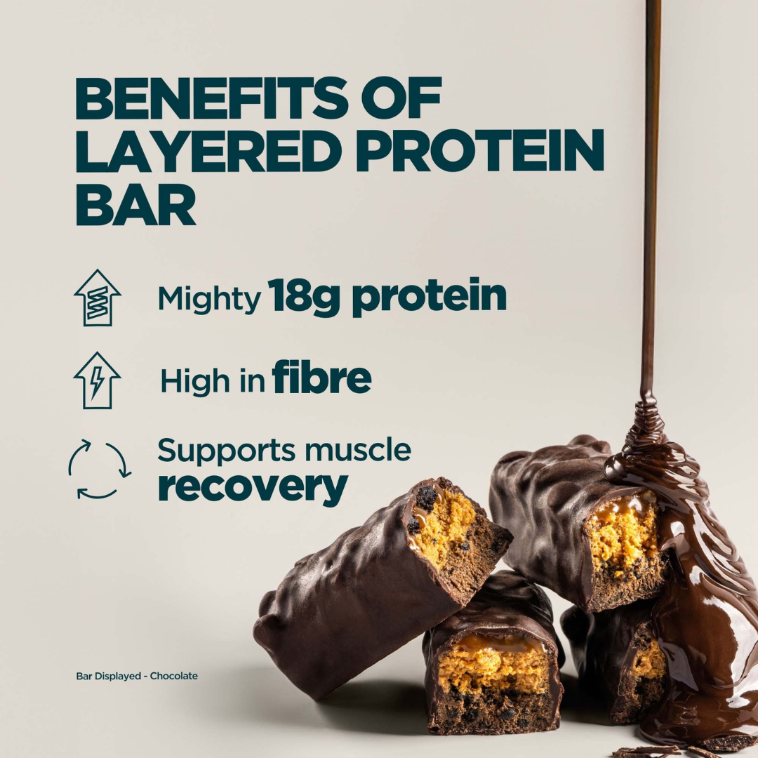 MyProtein x Hotel Chocolat Layered Protein Bar 6x60g Salted Caramel