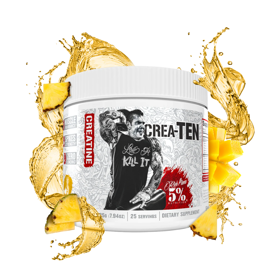 Rich Piana 5% Nutrition CREA-TEN Legendary Series 225g Mango Pineapple